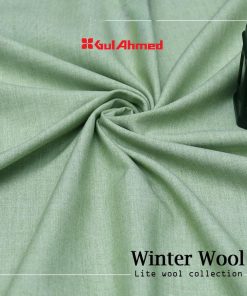 Gul Ahmad Wool Men Unstitched Suit (Mint Green Color)