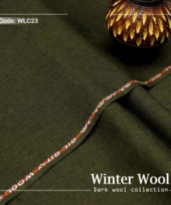 Alkaram Wool Men Unstitched Suit (Evergreen Wool color)